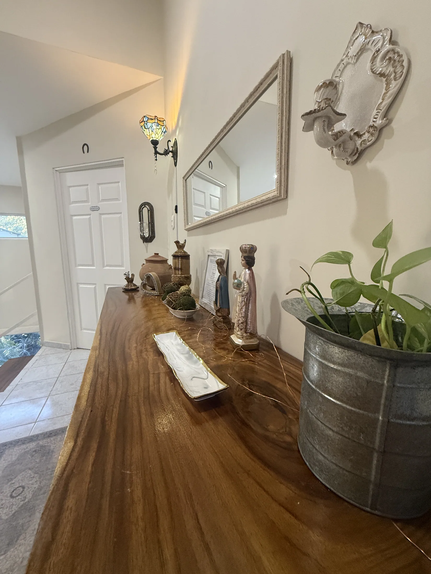 Bedroom hallway decor